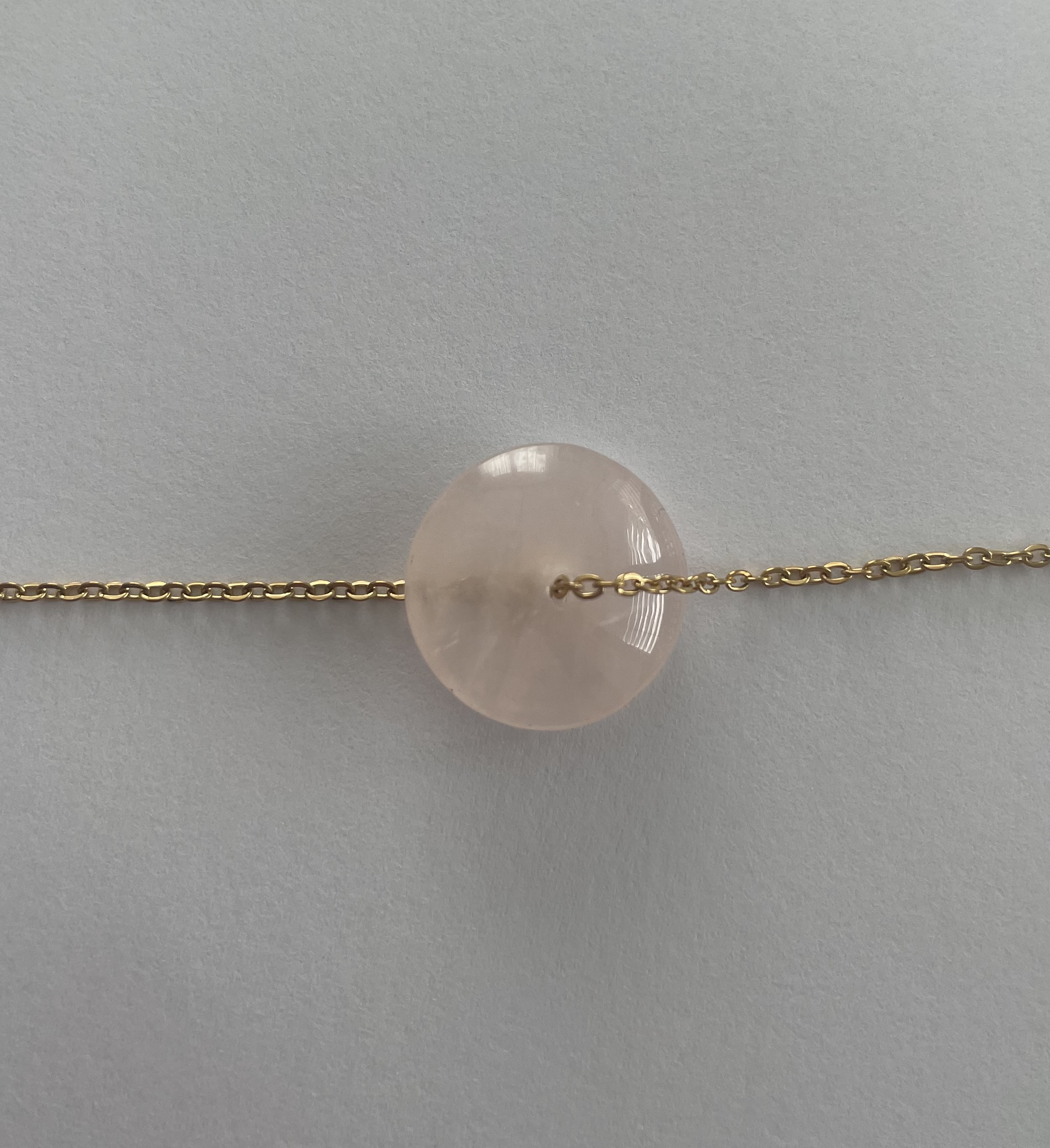 Necklace – Rose Quartz