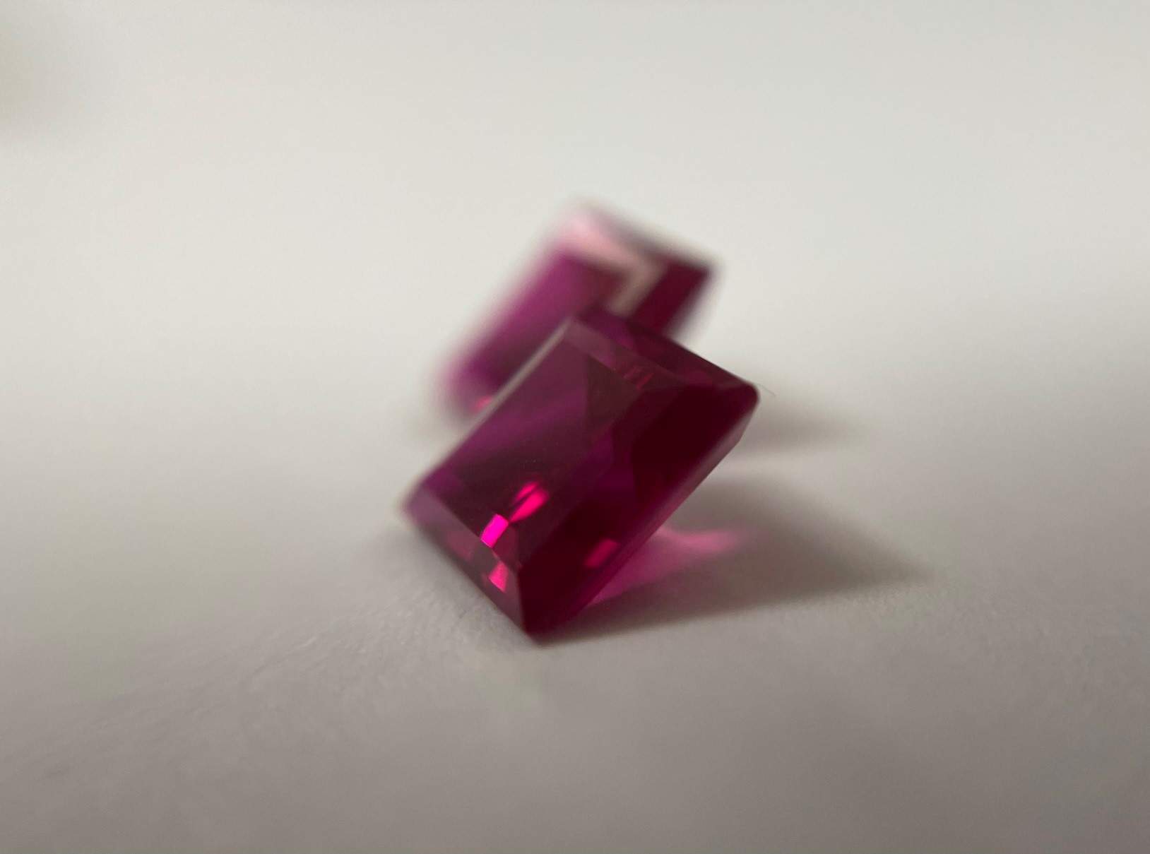 Synthetic Rubies 4.1 ct.