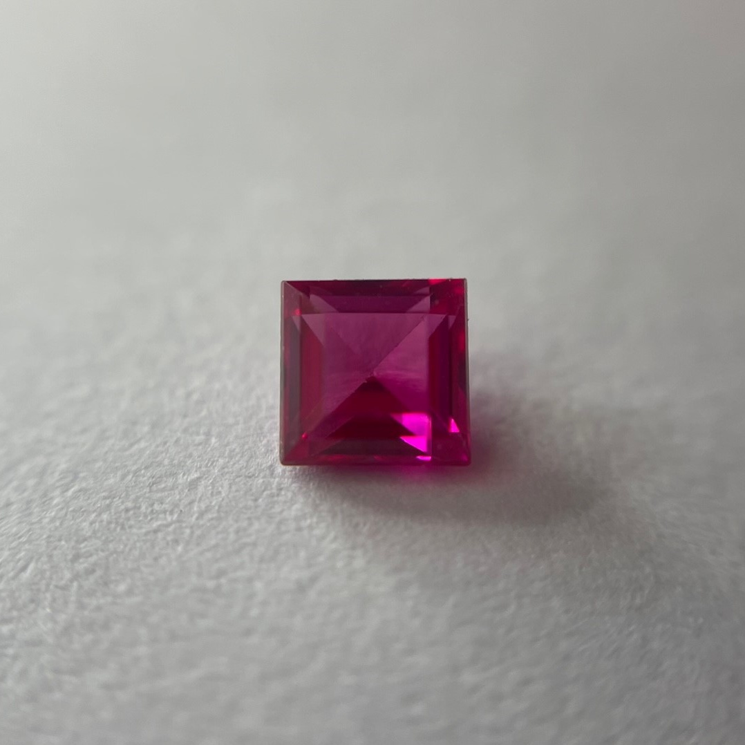 Synthetic Ruby 0.3 ct.