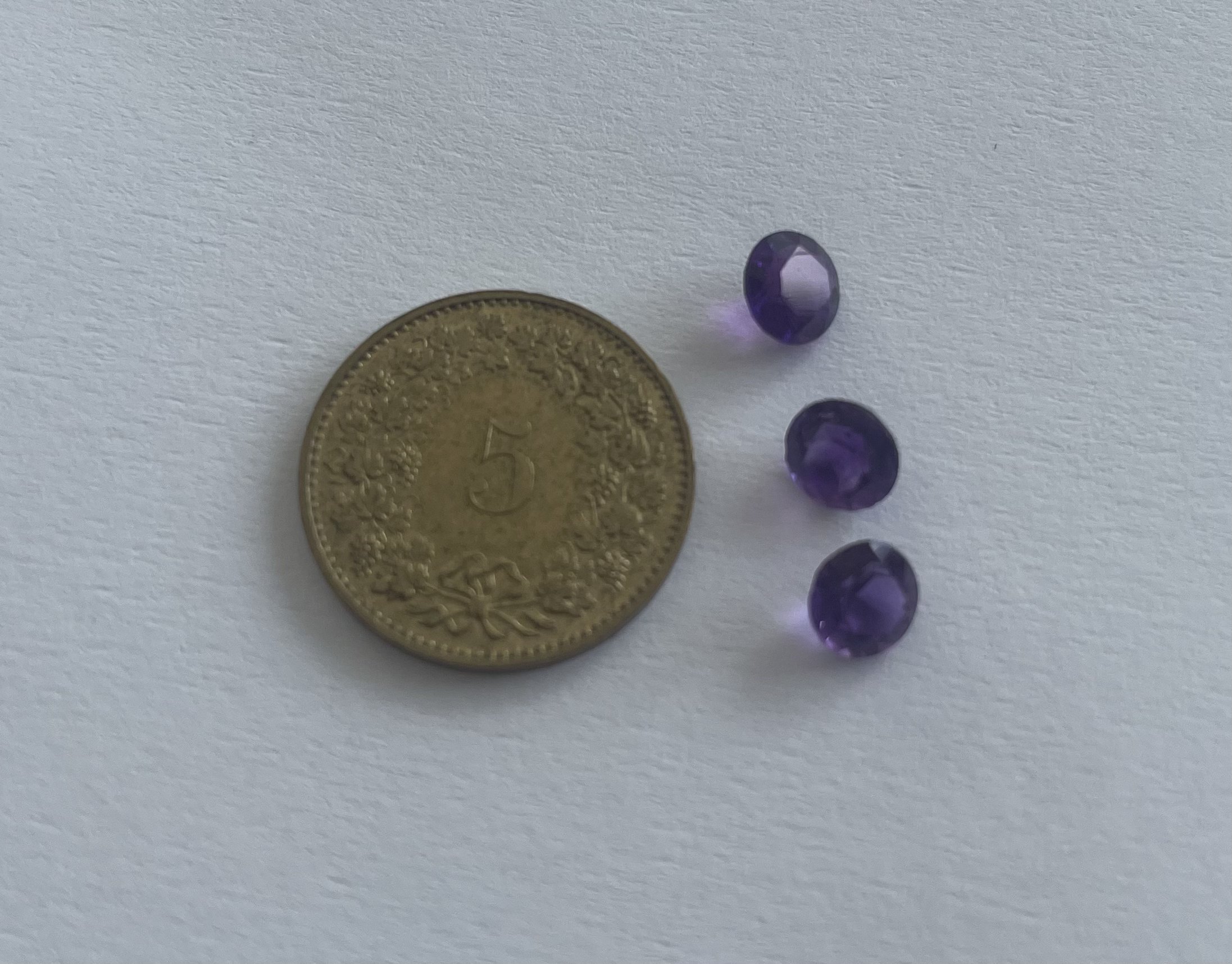 Amethysts 1.27 ct.