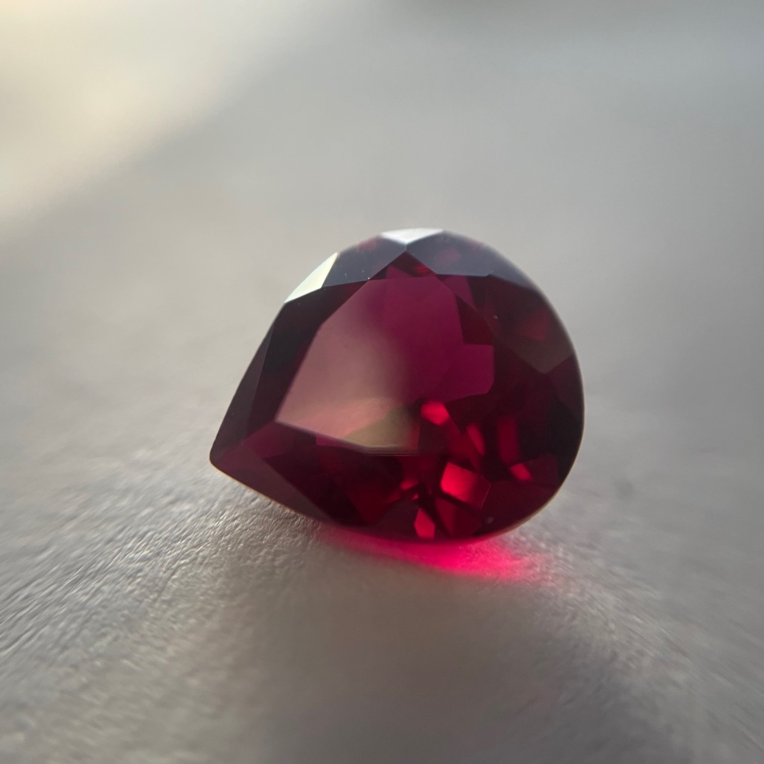 Synthetic Ruby 5.7 ct.