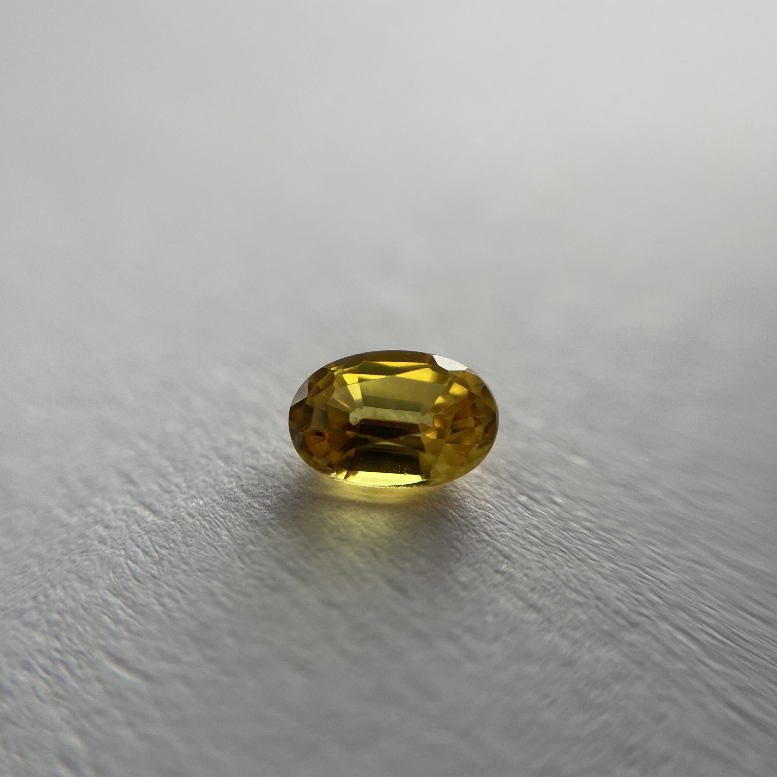 Synthetic Yellow Sapphire 0.62 ct.