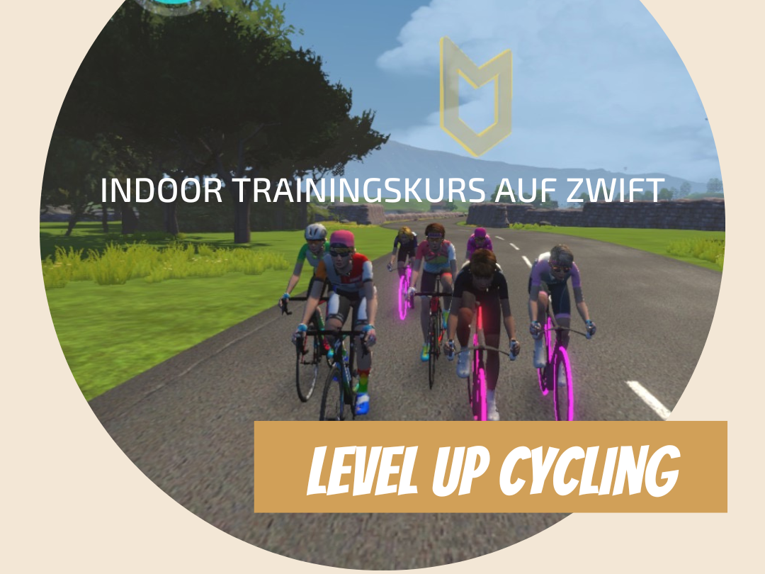 Level up Cycling Indoortrainingskurs auf Zwift