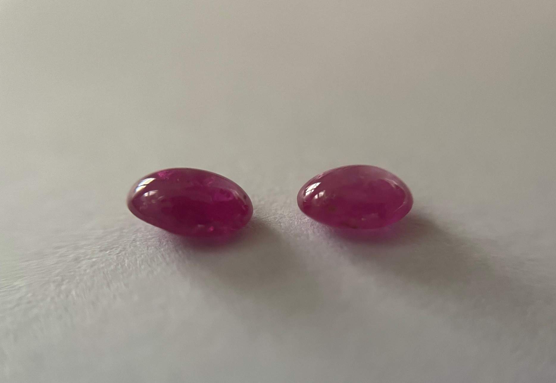 Rubies Cabochon 0.9 ct.