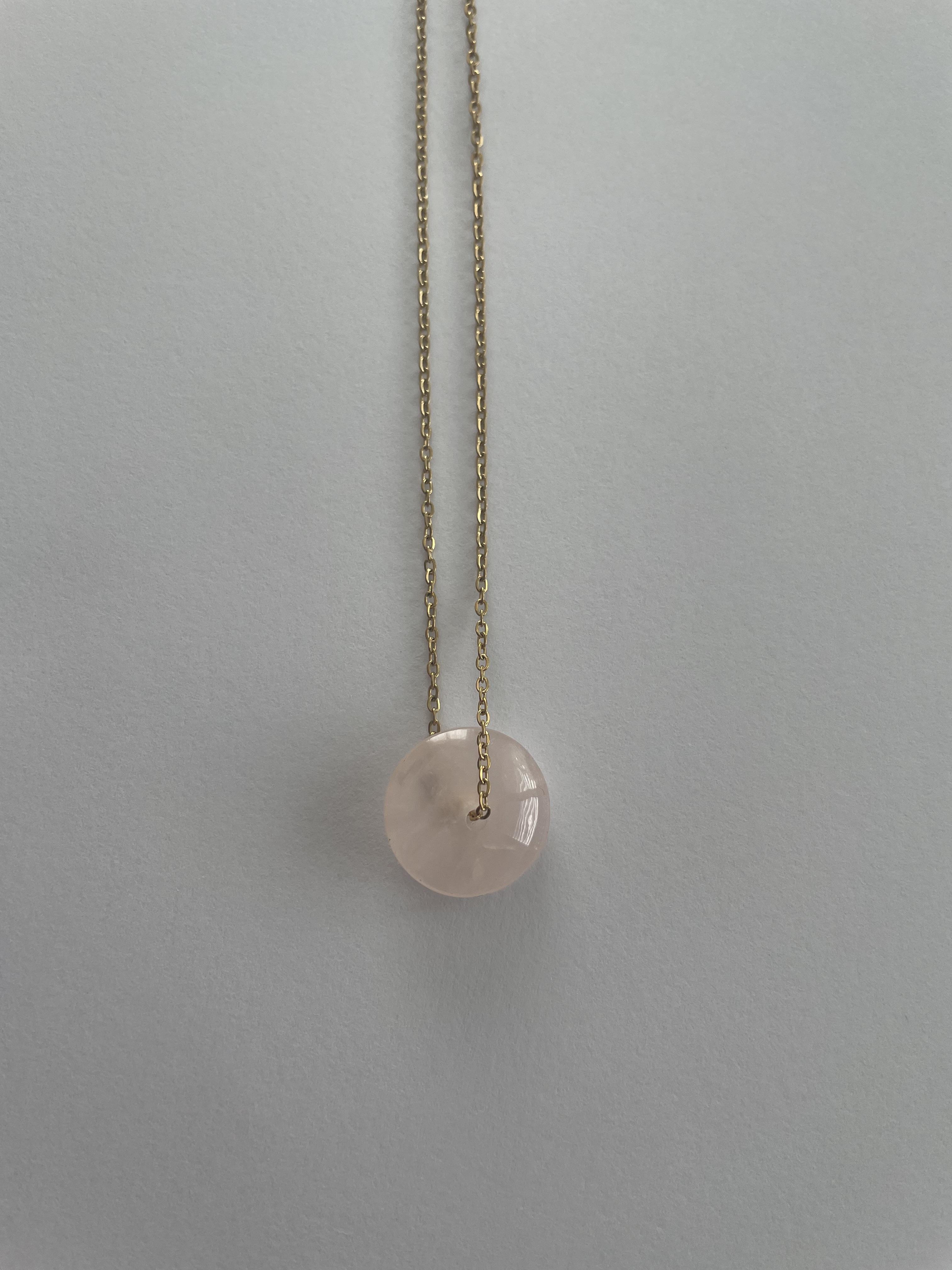 Necklace – Rose Quartz