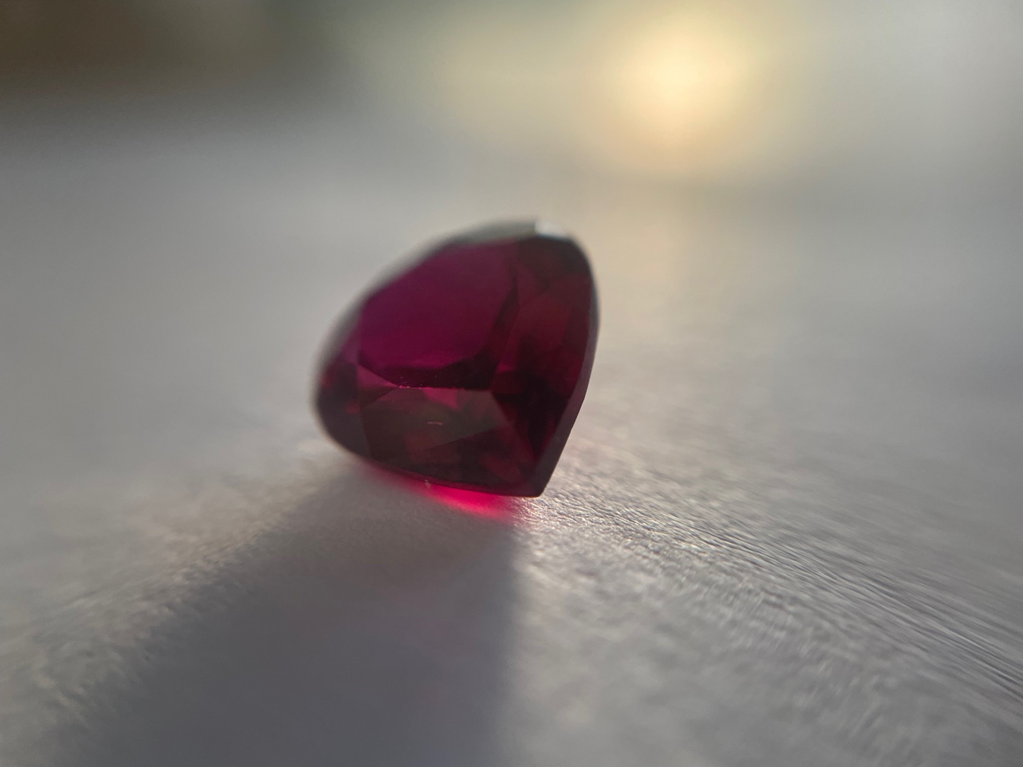 Synthetic Ruby 5.7 ct.