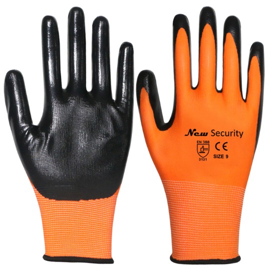 NEW SECURITY multifunktionale Nitrilhandschuhe!