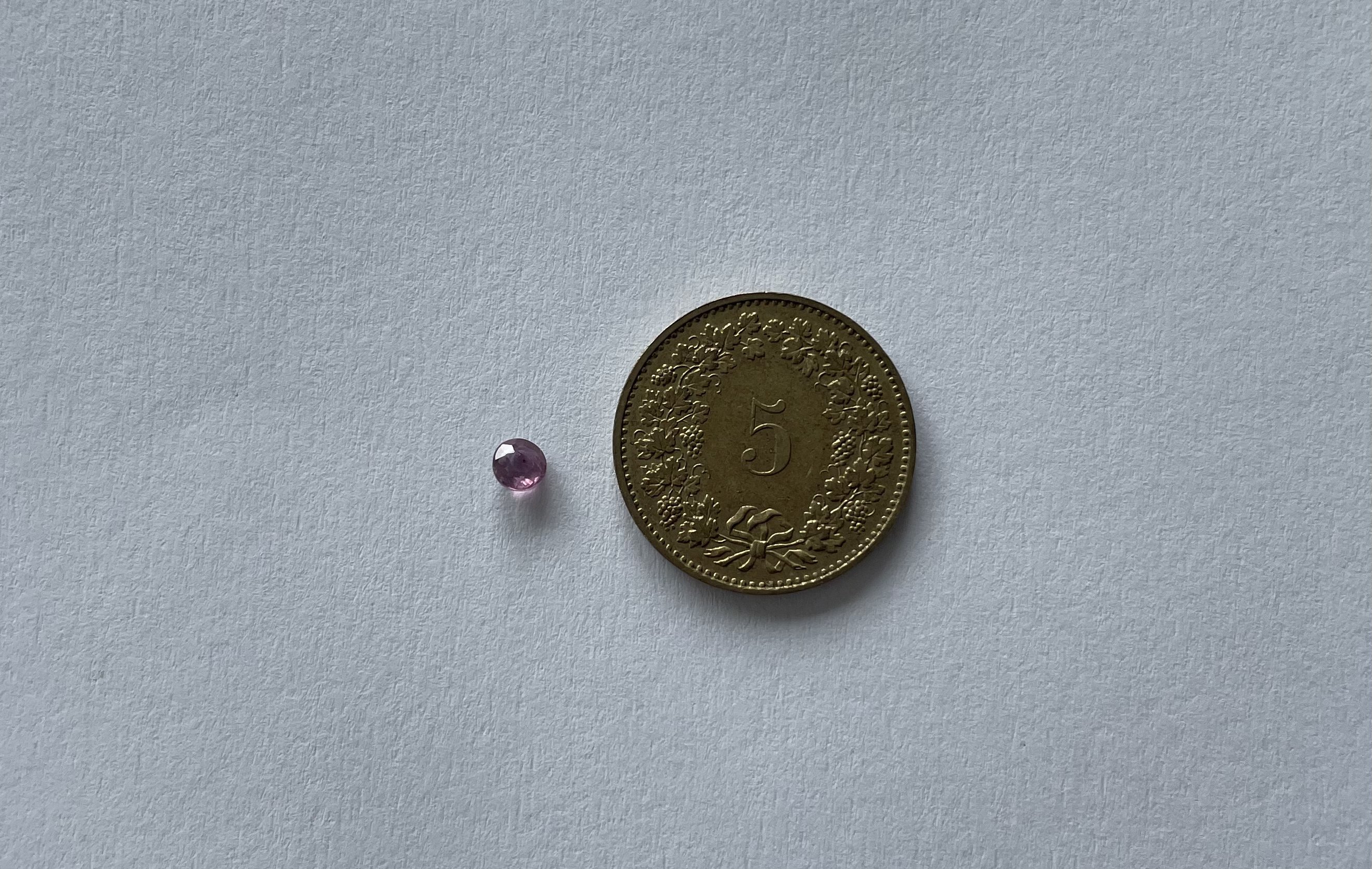 Pink Sapphire 0.19 ct.