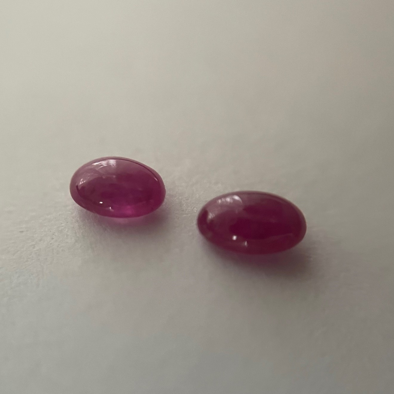 Rubies Cabochon 0.9 ct.