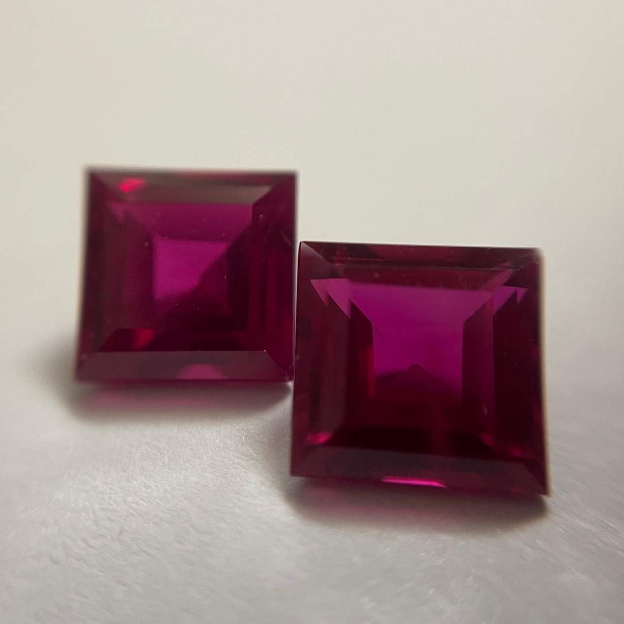 Synthetic Rubies 4.1 ct.