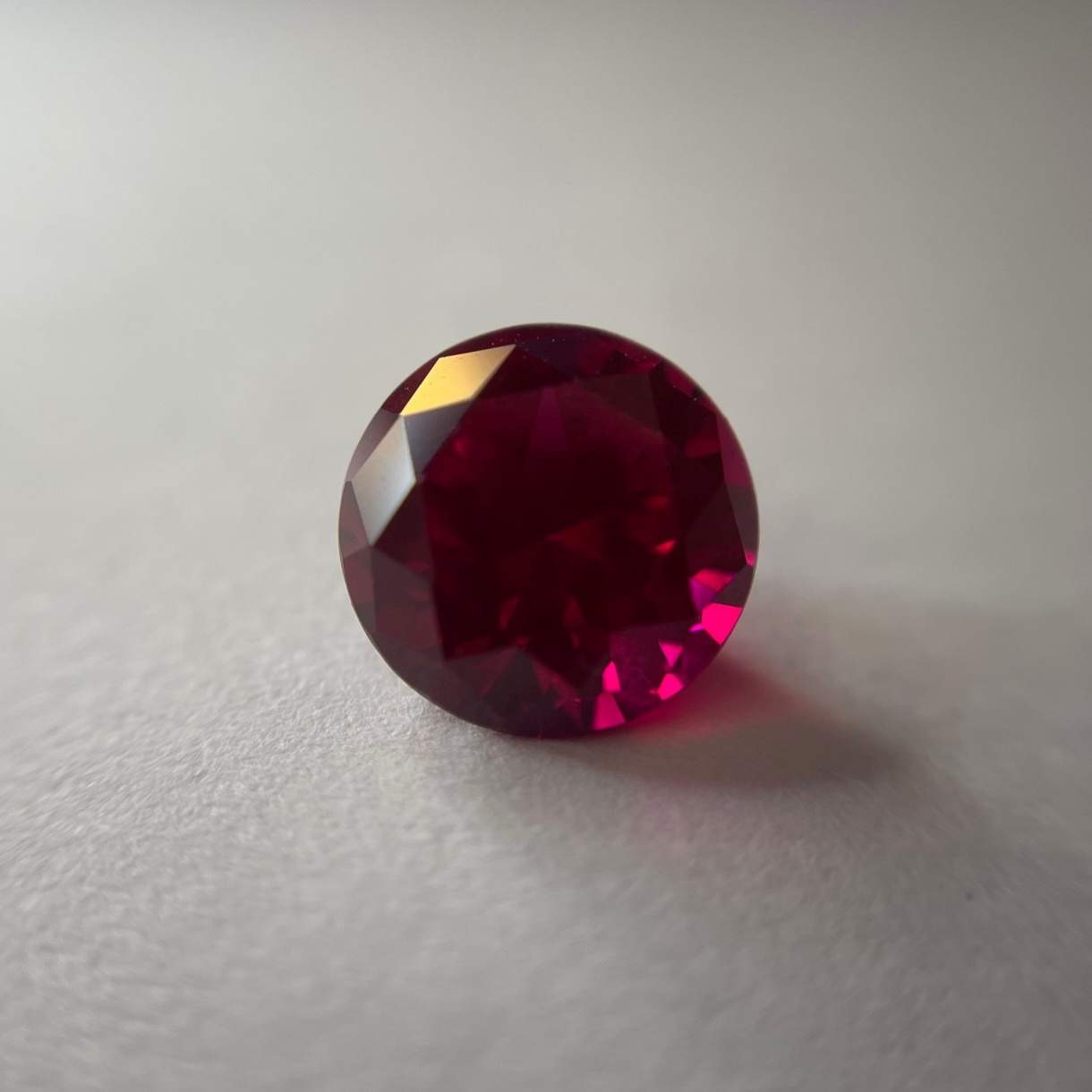 Synthetic Ruby 1.9 ct.