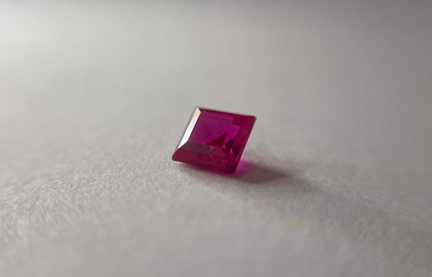 Synthetic Ruby 0.3 ct.