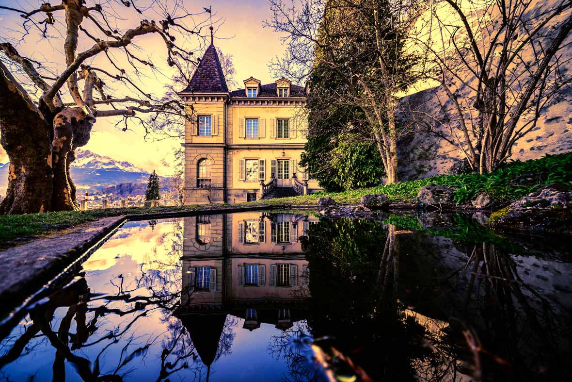 Villa in Luzern unterhalb der Museggmauer