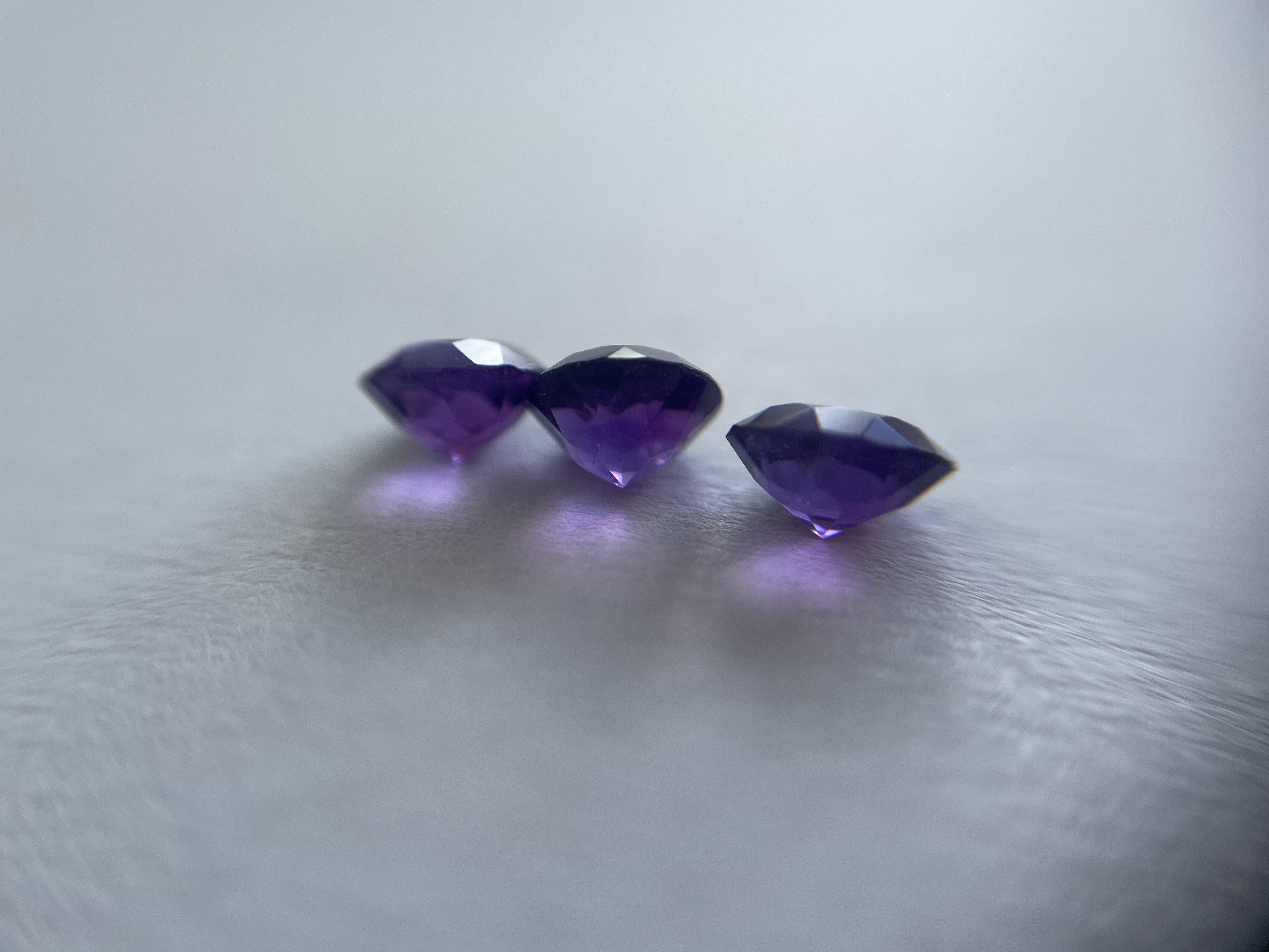 Amethysts 1.27 ct.